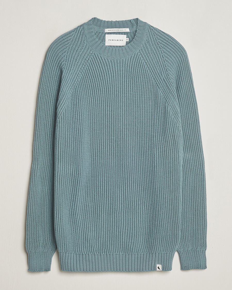 Herren | Pullover | Peregrine | Harry Organic Cotton Sweater Lovat