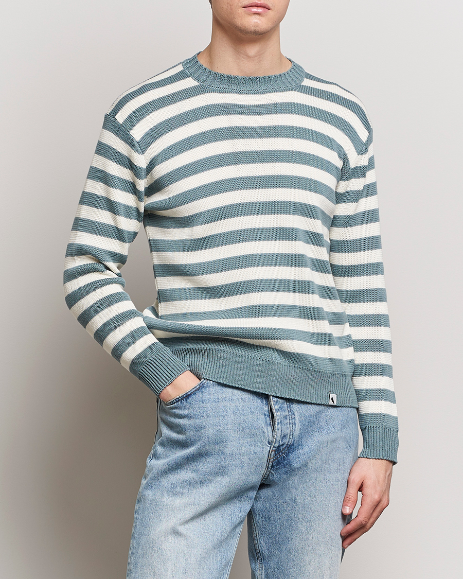 Herren | Best of British | Peregrine | Richmond Organic Cotton Sweater Lovat