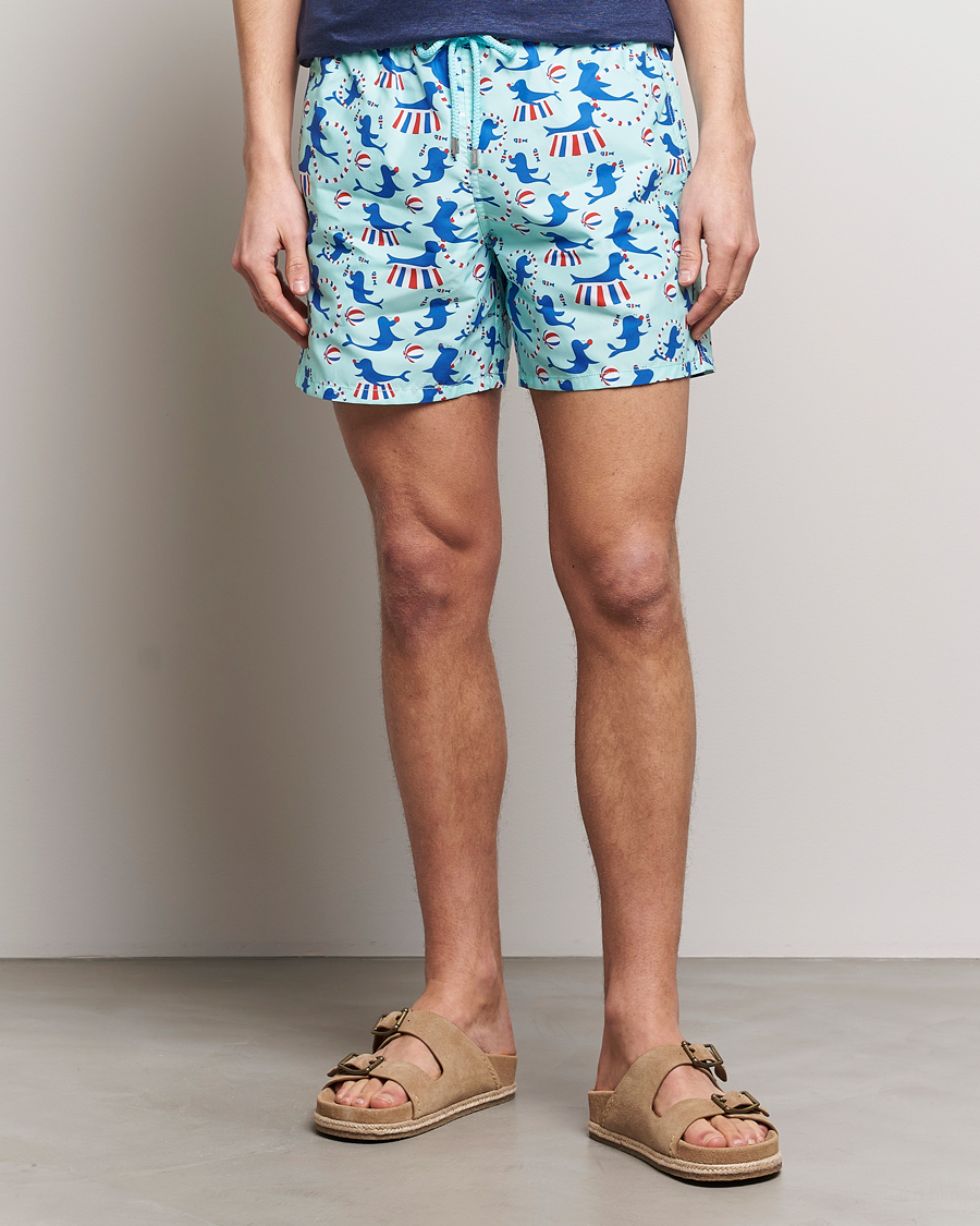 Men |  | Vilebrequin | Moorea Printed Swimshorts Thalessa