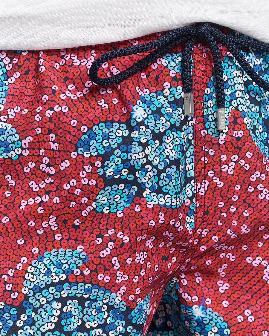 Herren | Badehosen | Vilebrequin | Moorea Printed Swimshorts Merlot