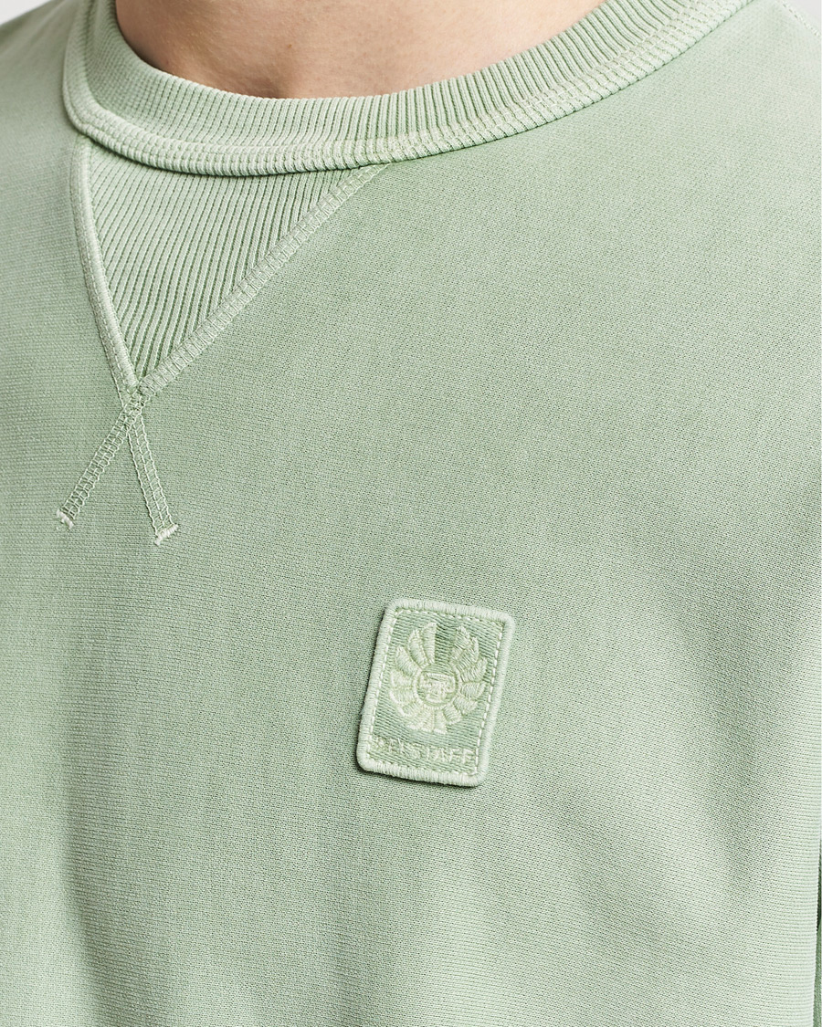 Herren | Pullover | Belstaff | Outliner Cotton Crew Neck Echo Green