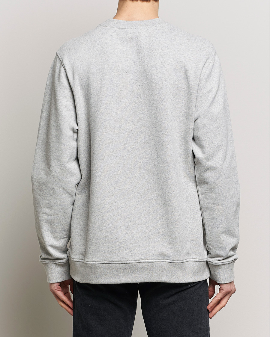 Herren | Pullover | Belstaff | Varsity Logo Sweatshirt Old Silver Heather