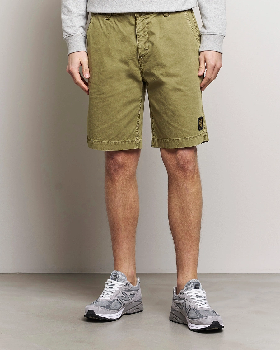 Herren | Shorts | Belstaff | Dalesman Cotton Shorts Aloe