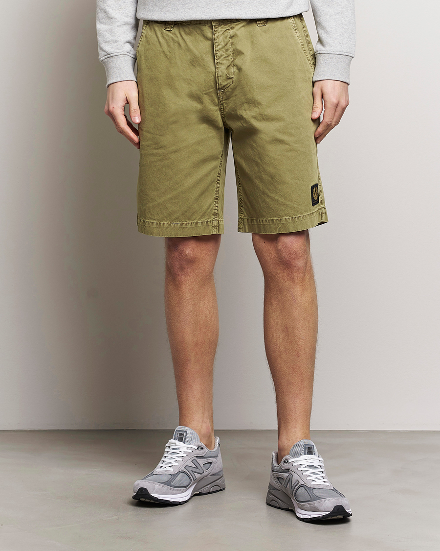 Herren | Belstaff | Belstaff | Dalesman Cotton Shorts Aloe