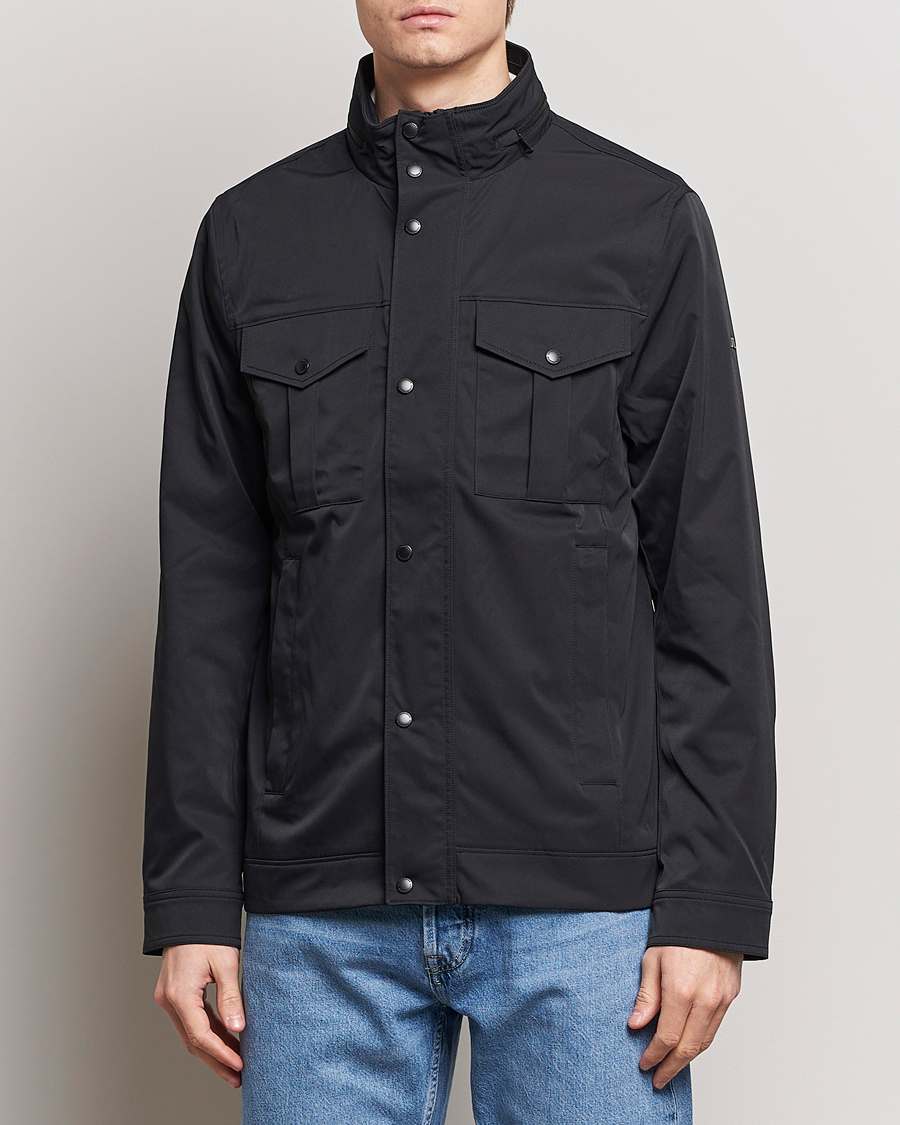 Herren | Zeitgemäße Jacken | J.Lindeberg | Bailey Field Jacket Black