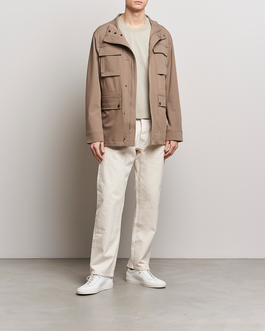 Herren | Jacken | J.Lindeberg | Ripley 4-Way Stretch Field Jacket Walnut
