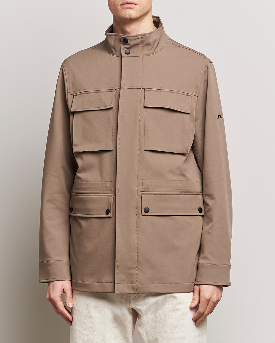 Herren | Sale kleidung | J.Lindeberg | Ripley 4-Way Stretch Field Jacket Walnut