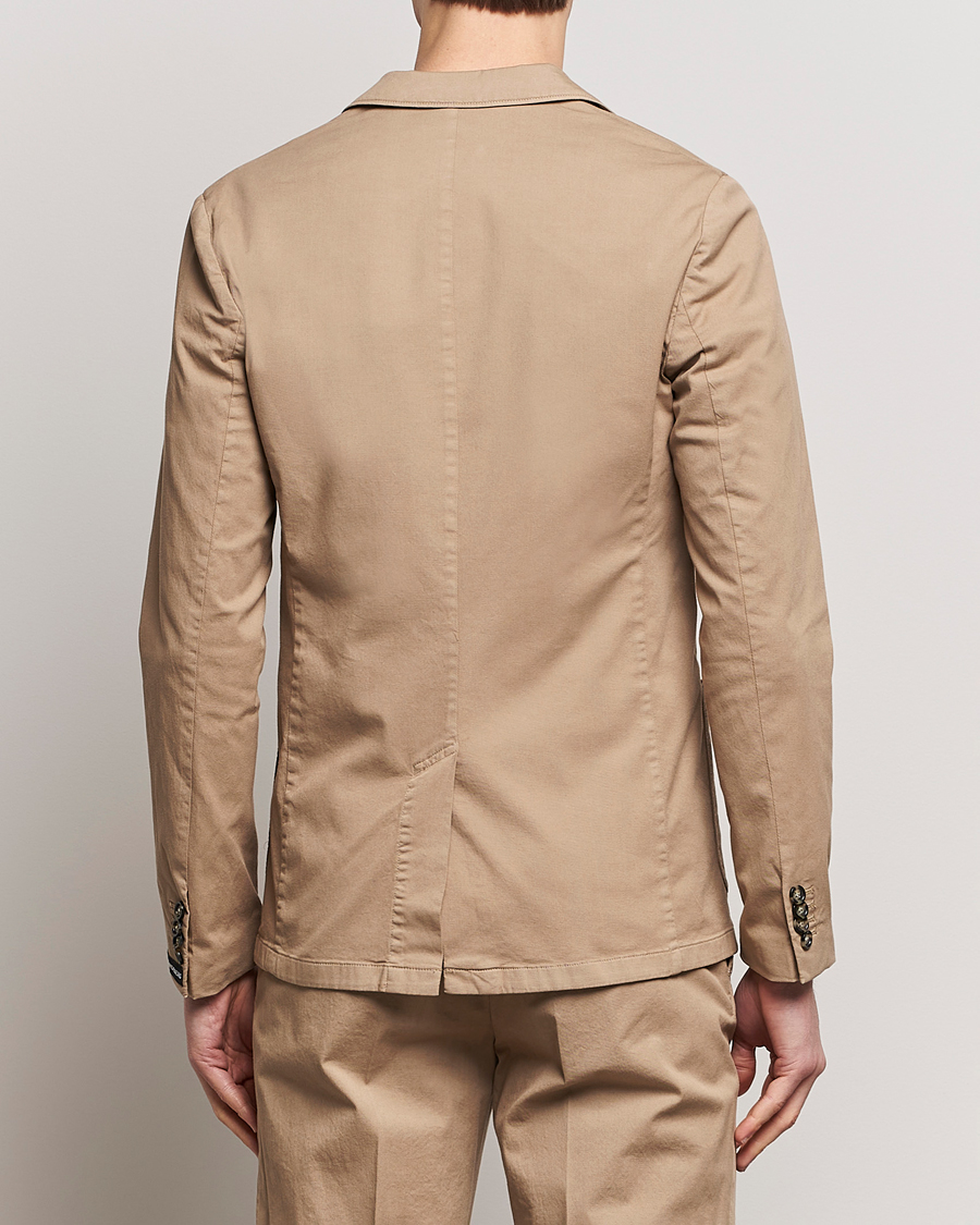 Herren | Sakkos | J.Lindeberg | Elton Garment Dyed Cotton Blazer Batique Khaki