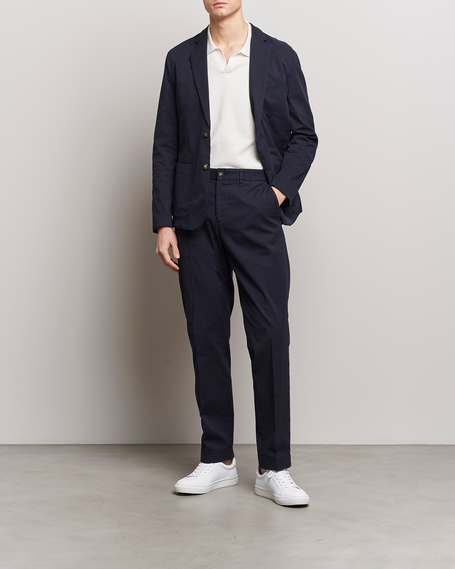 Herren | Hosen | J.Lindeberg | Lois Garment Dye Pants Navy