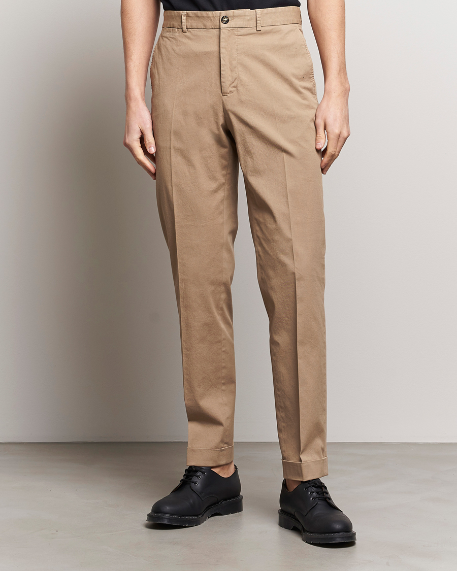 Herren | Smart Casual | J.Lindeberg | Lois Garment Dye Pants Batique Khaki
