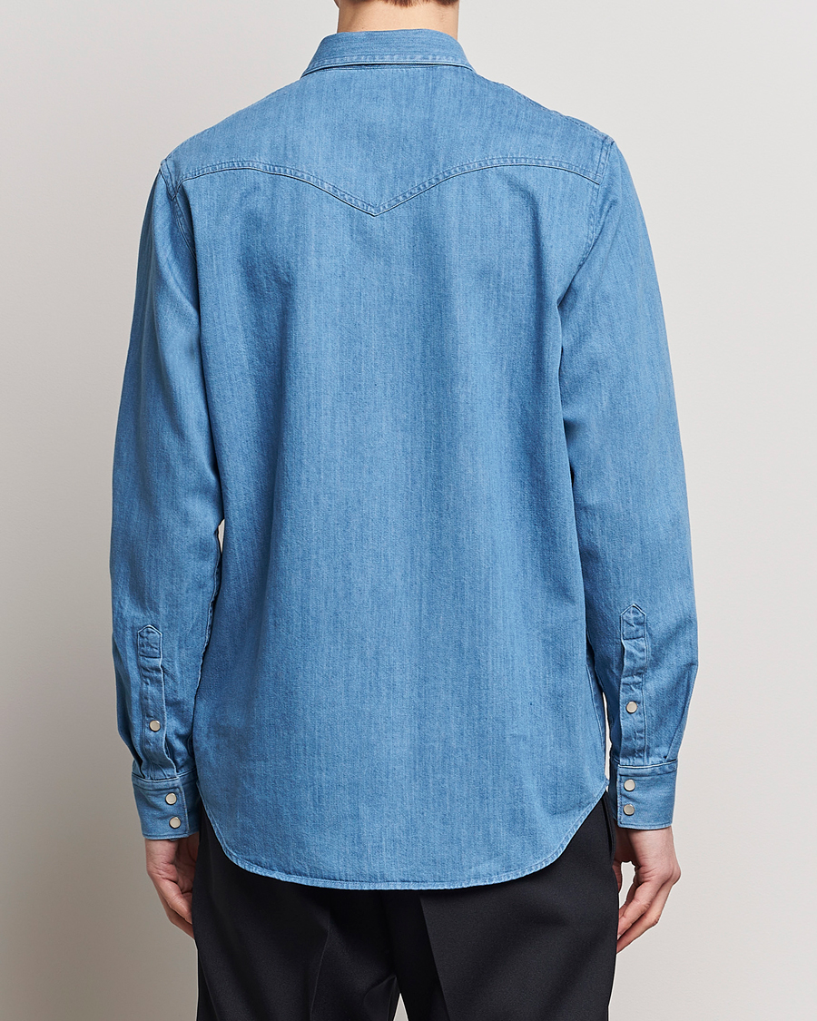 Herren | Hemden | J.Lindeberg | Carson Denim Shirt Bijou Blue