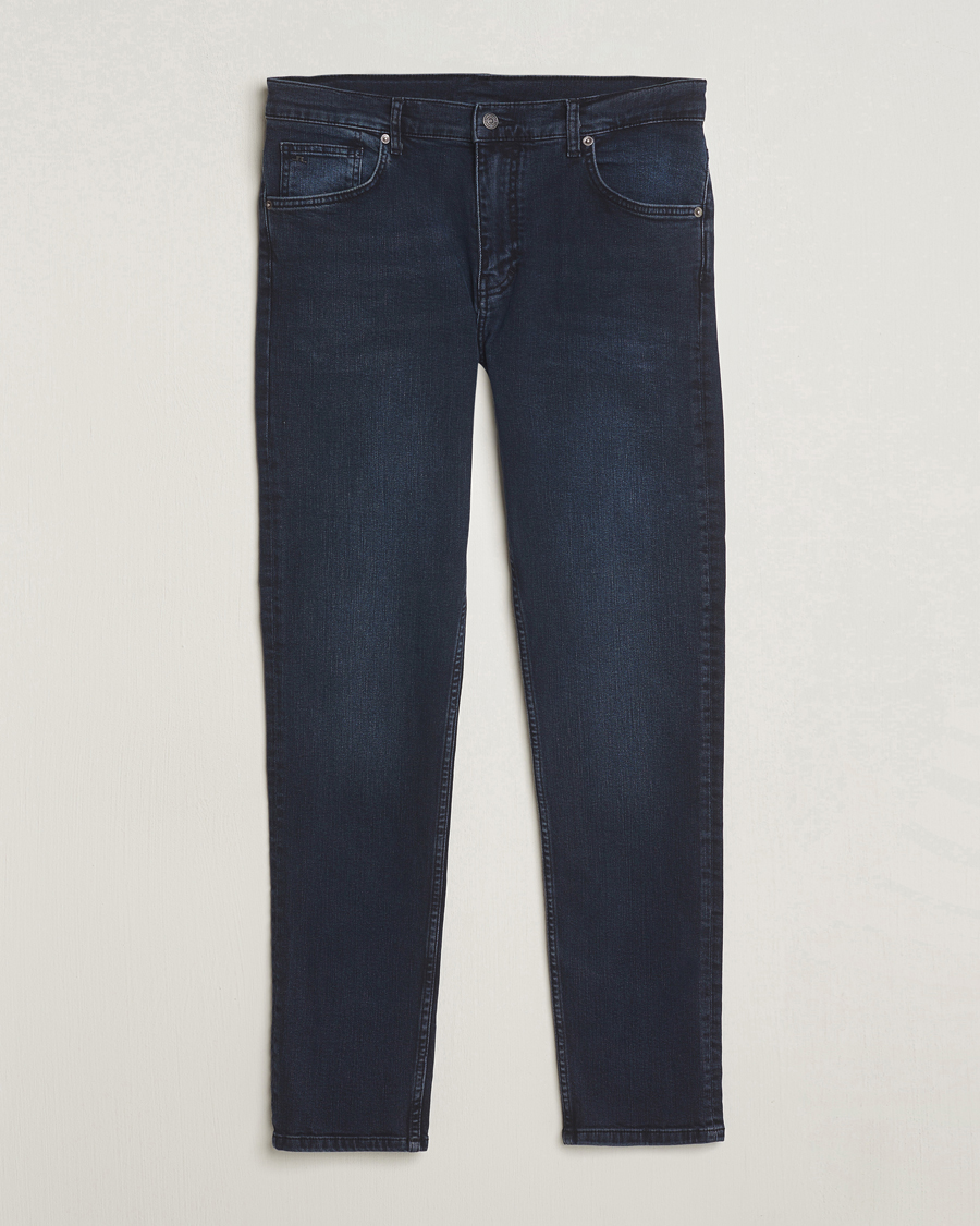 Herren | Jeans | J.Lindeberg | Jay Active Blueblack Jeans Dark Blue