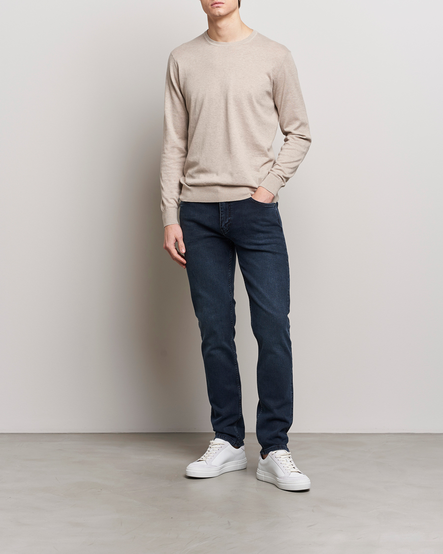 Herren | Jeans | J.Lindeberg | Jay Active Blueblack Jeans Dark Blue