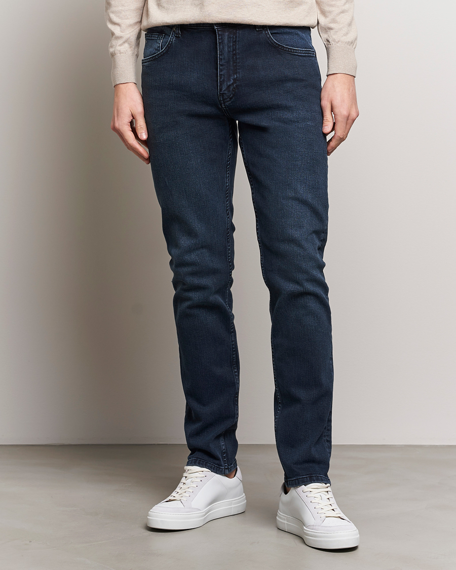 Herren | Business & Beyond | J.Lindeberg | Jay Active Blueblack Jeans Dark Blue