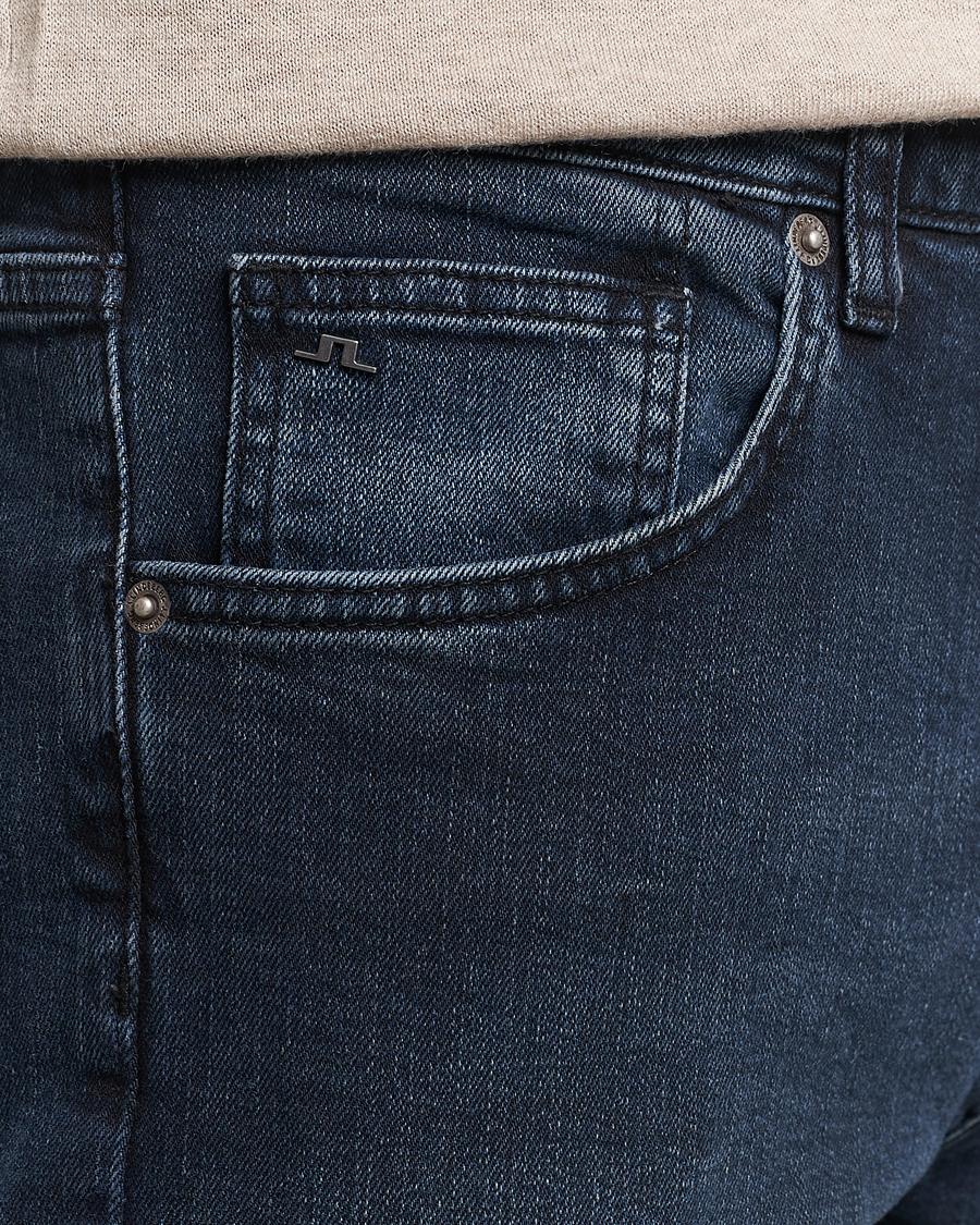 Herren | Jeans | J.Lindeberg | Jay Active Blueblack Jeans Dark Blue