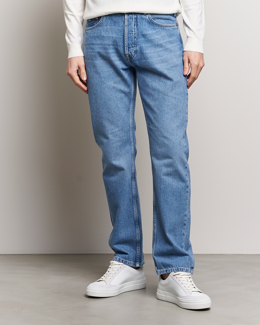 Herren |  | J.Lindeberg | Cody Washed Regular Jeans Light Blue