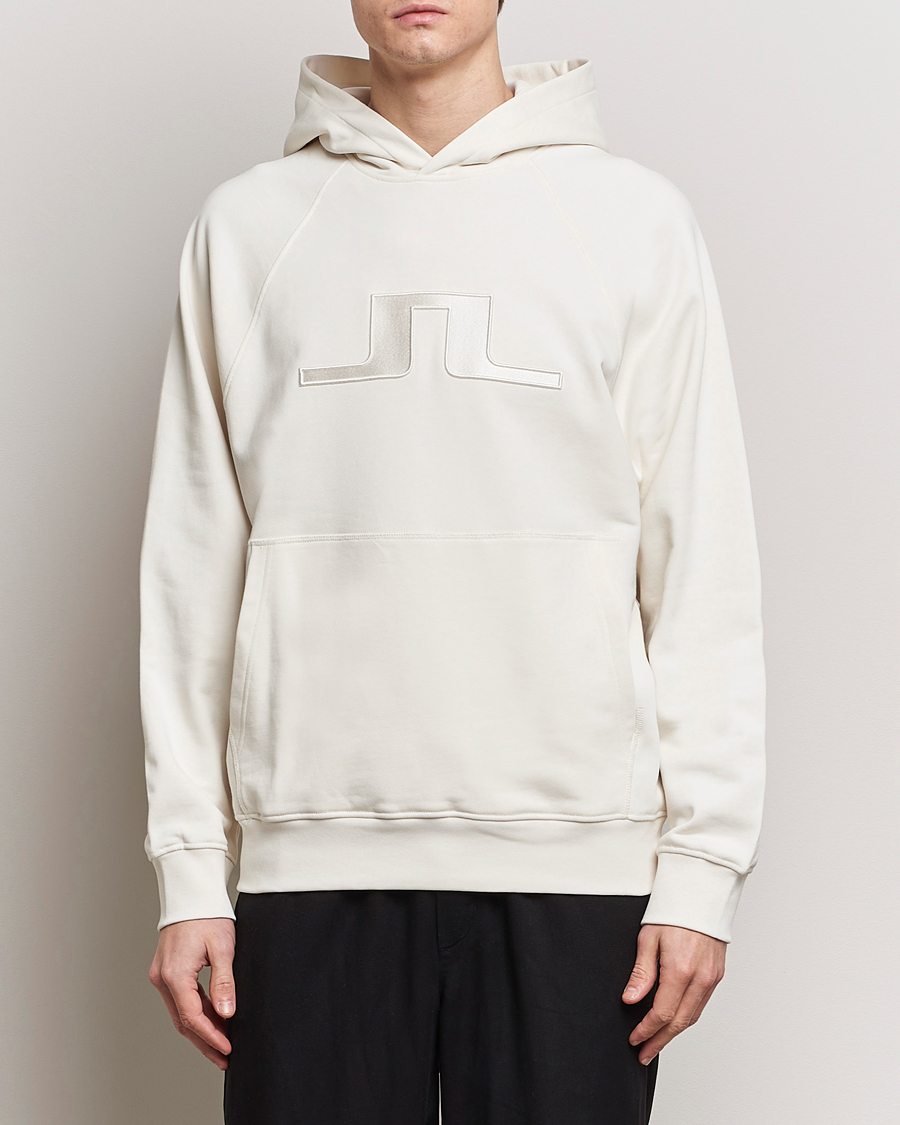 Herren | Business & Beyond | J.Lindeberg | Callan Bridge Hoodie Cloud White