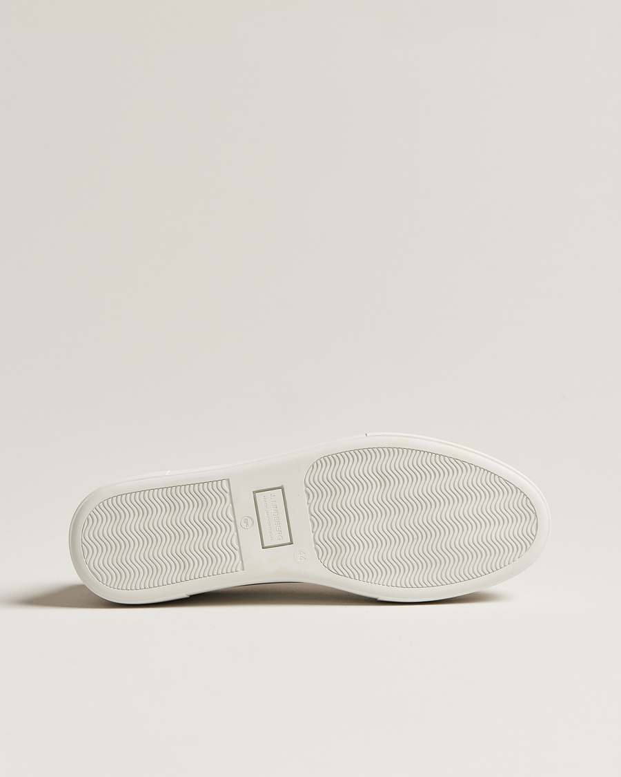 Herren | J.Lindeberg Art Signature Leather Sneaker White | J.Lindeberg | Art Signature Leather Sneaker White