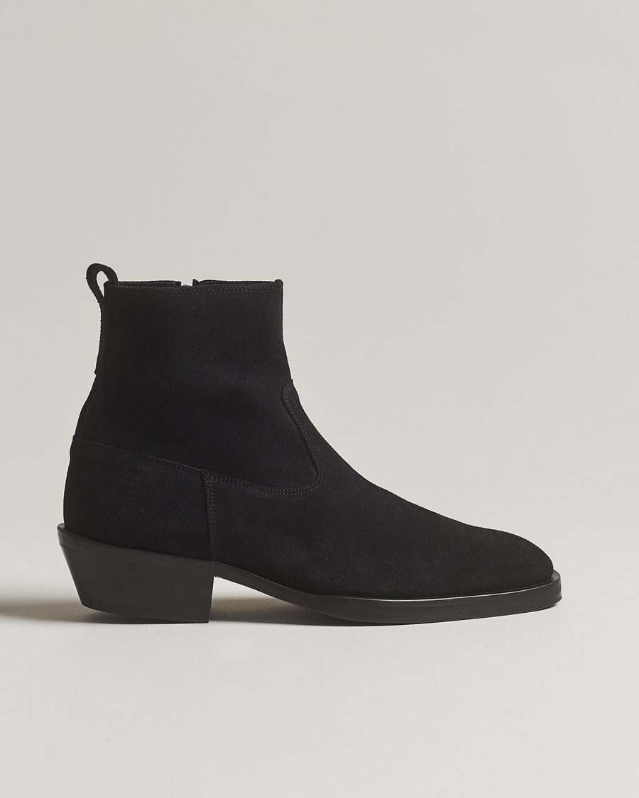 Herren | J.Lindeberg Wyatt Suede Boots Black | J.Lindeberg | Wyatt Suede Boots Black