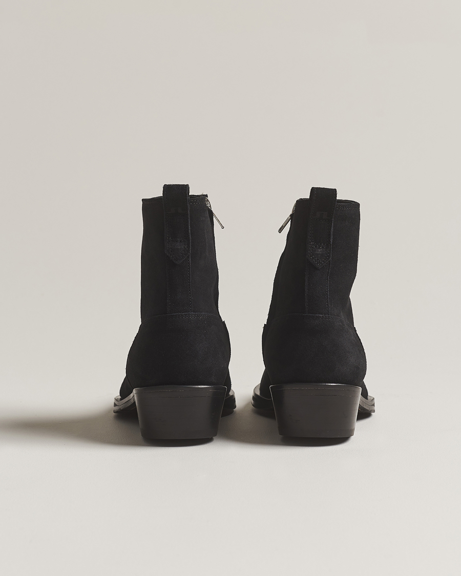 Herren | J.Lindeberg Wyatt Suede Boots Black | J.Lindeberg | Wyatt Suede Boots Black