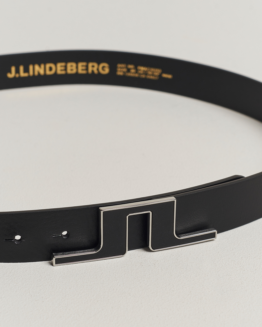 Herren | J.Lindeberg Bridge Belt Black | J.Lindeberg | Bridge Belt Black