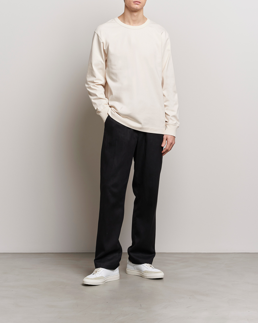 Herren | T-Shirts | CDLP | Heavyweight Long Sleeve T-Shirt Off White