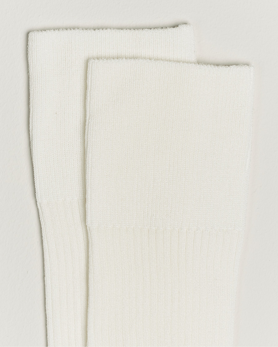 Herren | Skandinavische spezialistenNY | CDLP | Cotton Rib Socks White