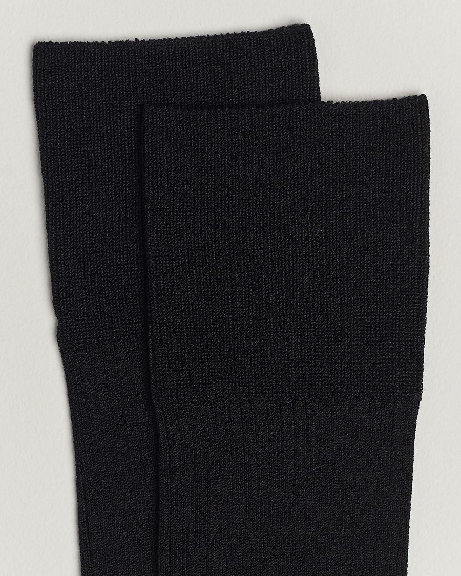 Herren | Skandinavische spezialisten | CDLP | Cotton Rib Socks Black