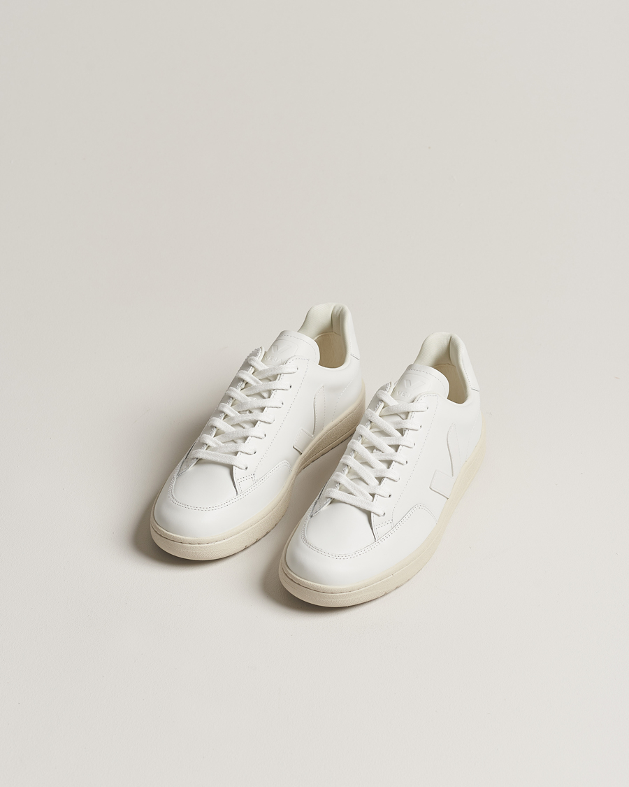 Herren |  | Veja | V-12 Leather Sneaker Extra White