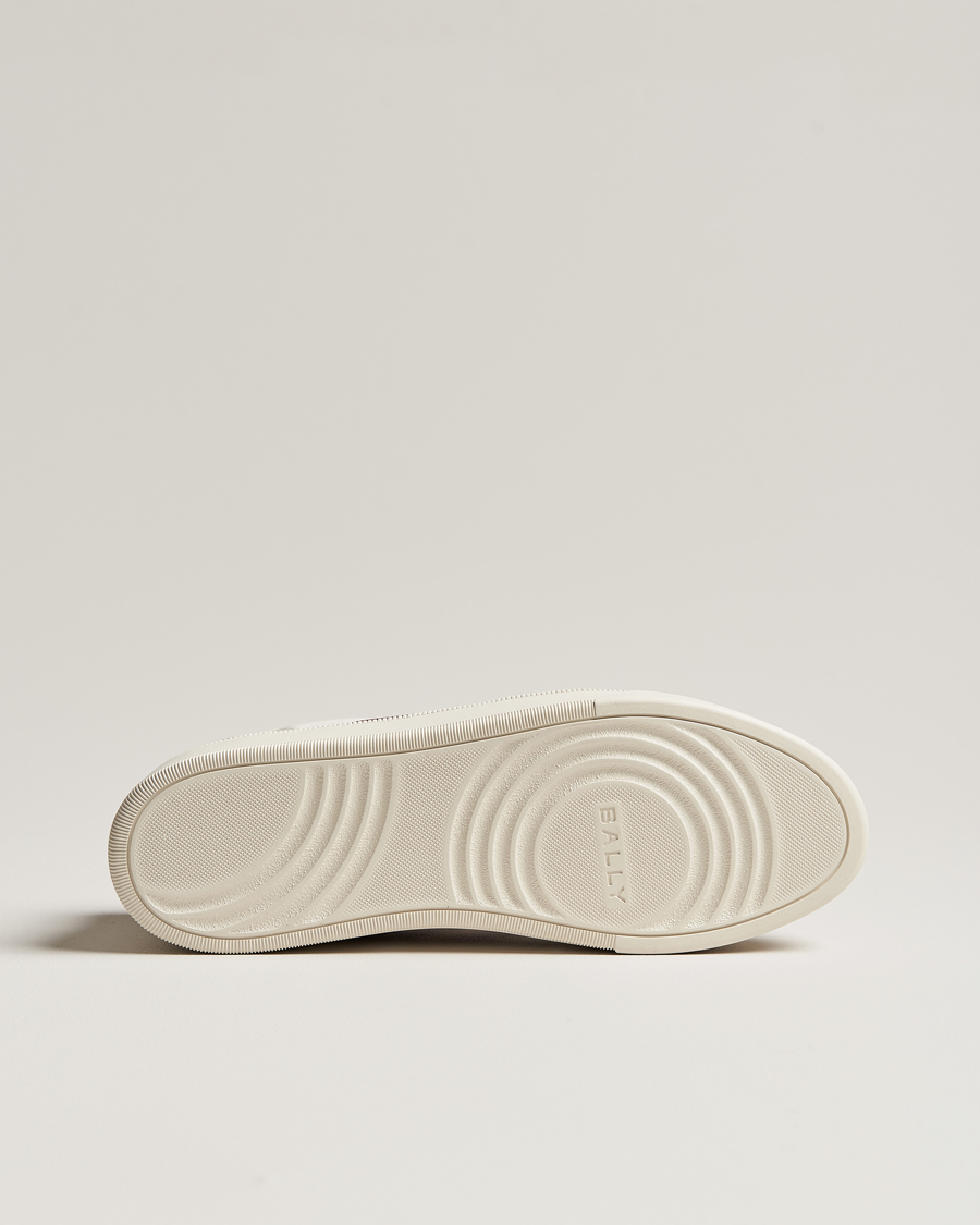 Herren | Sneaker | Bally | Rebby Leather Sneaker White/Ballyred