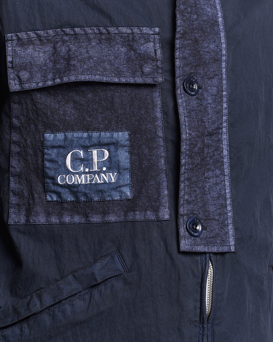 Herren | Jacken | C.P. Company | 50 Filli Gum Cotton/Nylon Jacket Navy