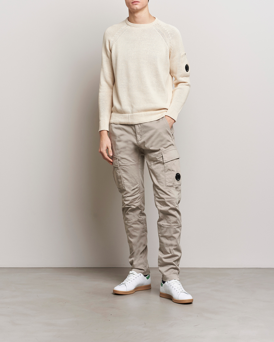 Herren | Hosen | C.P. Company | Satin Stretch Cargo Pants Beige