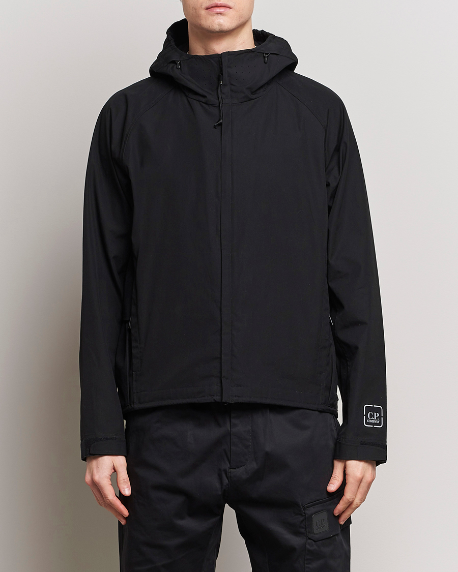 Herren | Jacken | C.P. Company | Metropolis Water Resistant Hyst Cotton Jacket Black