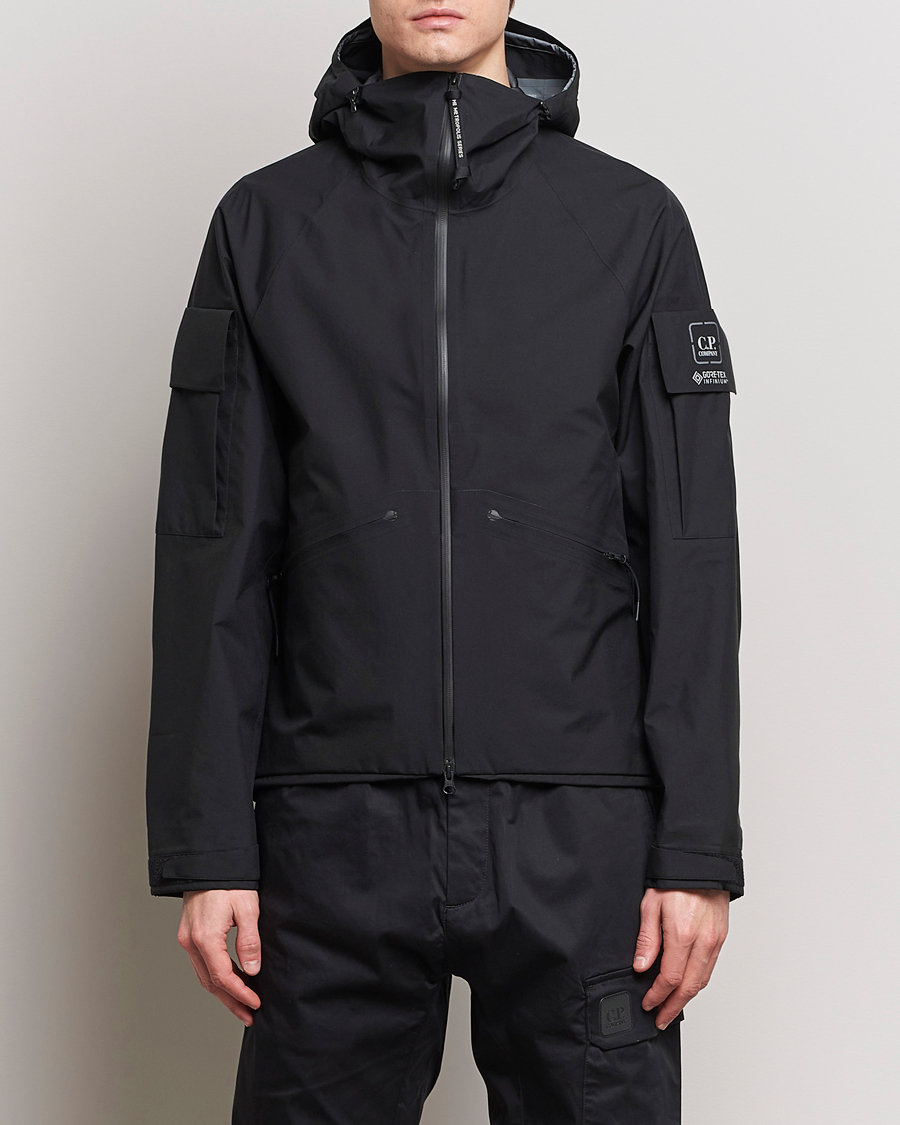 Herren |  | C.P. Company | Metropolis GORE-TEX Nylon Hooded Jacket Black