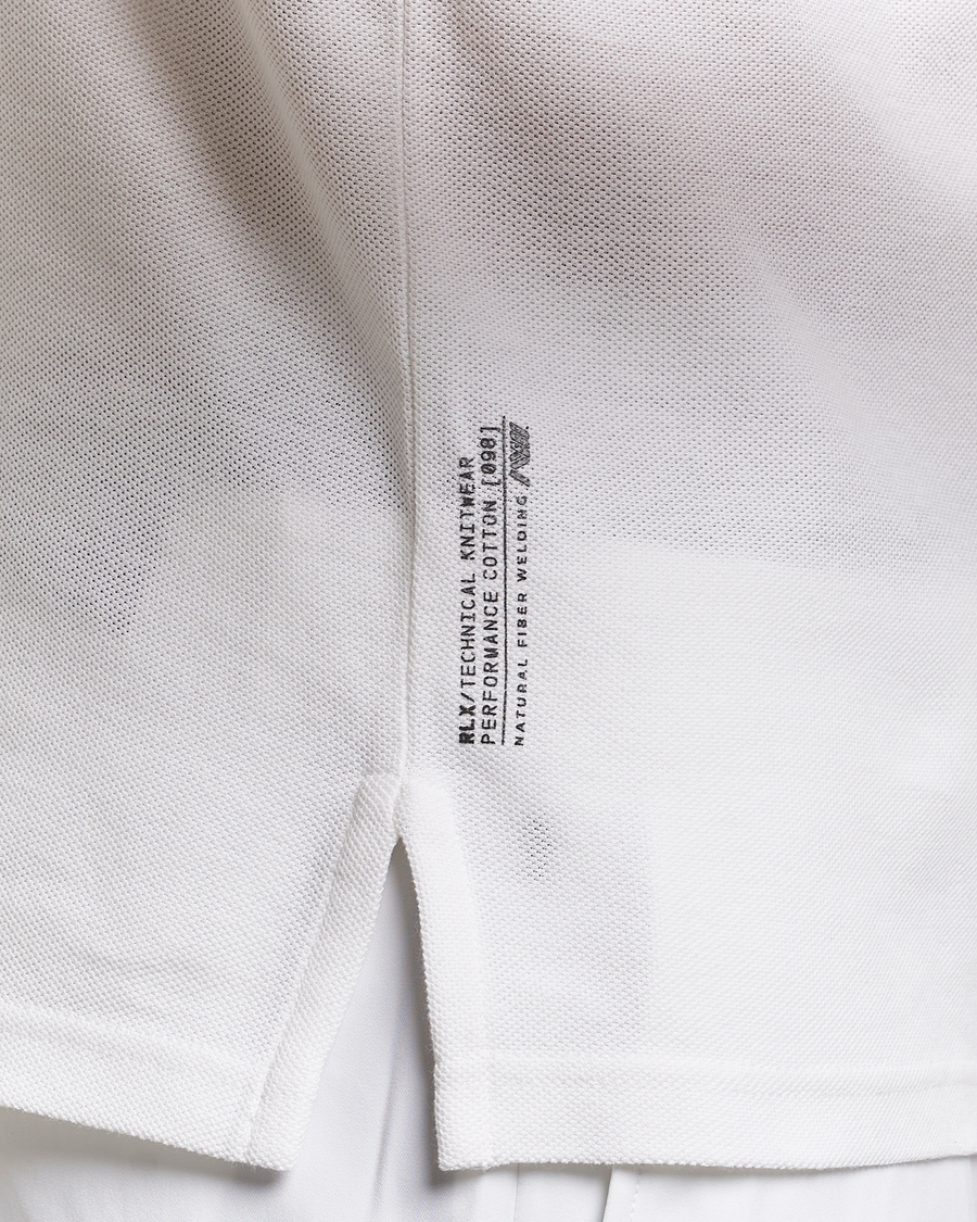 Herren | Poloshirts | RLX Ralph Lauren | Short Sleeve Polo Ceramic White