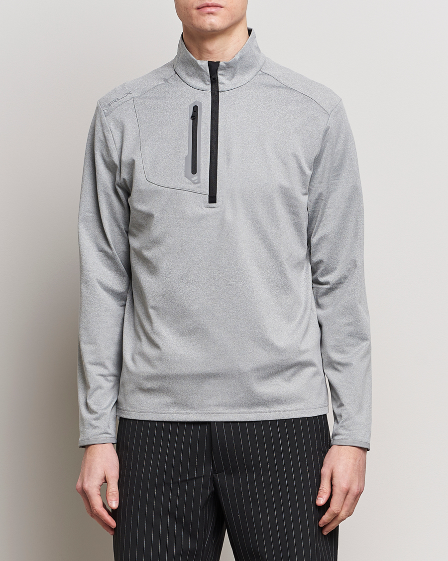 Herren | Half-zip | RLX Ralph Lauren | Luxury Jersey Half Zip Andover Heather