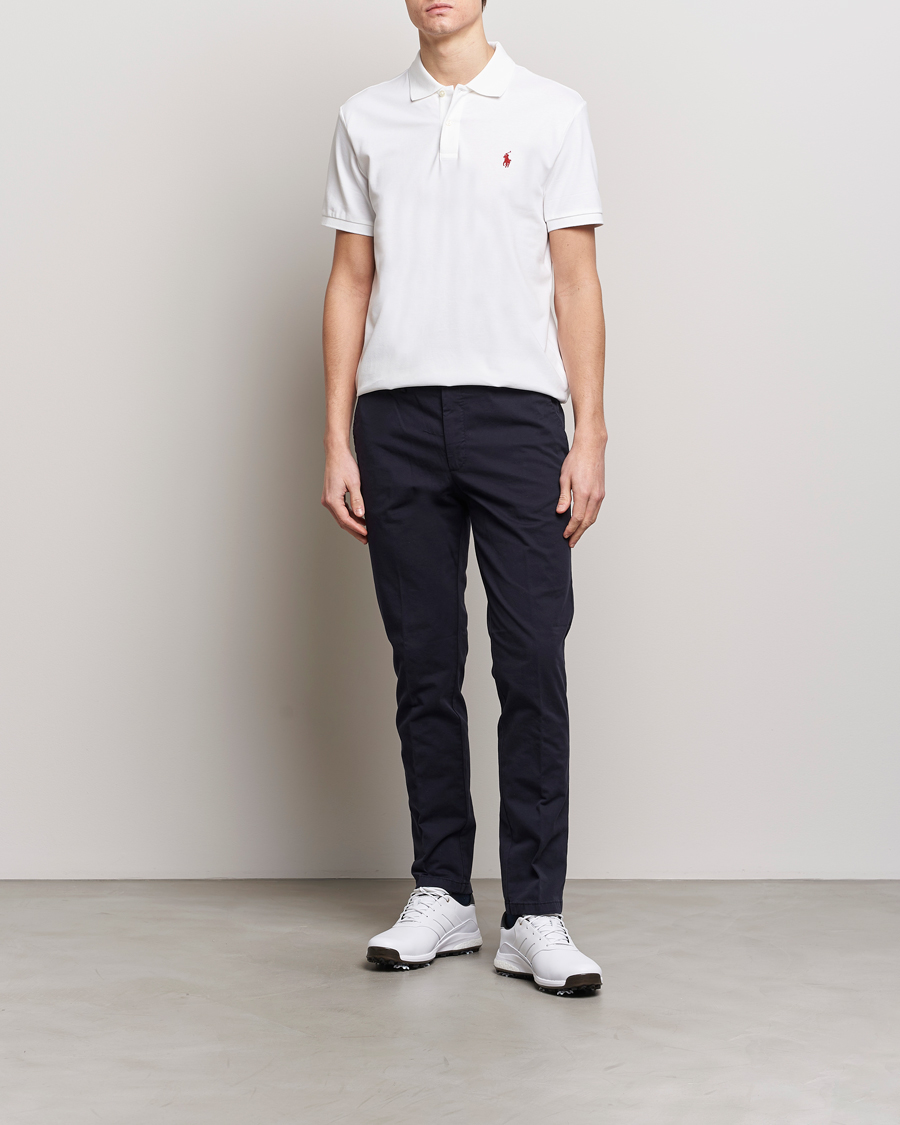 Herren | Poloshirts | Polo Ralph Lauren Golf | Performance Stretch Polo Ceramic White