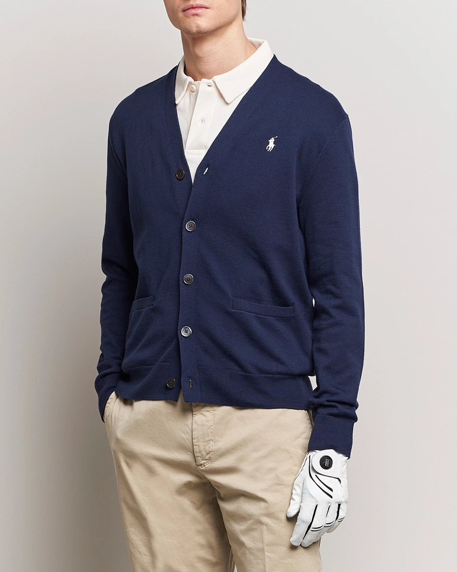 Herren | Kleidung | RLX Ralph Lauren | Cotton Cardigan Refined Navy