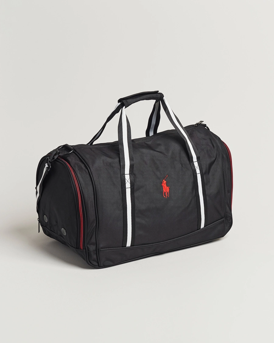Herren | Weekender | RLX Ralph Lauren | Boston Duffle Bag Black/Red