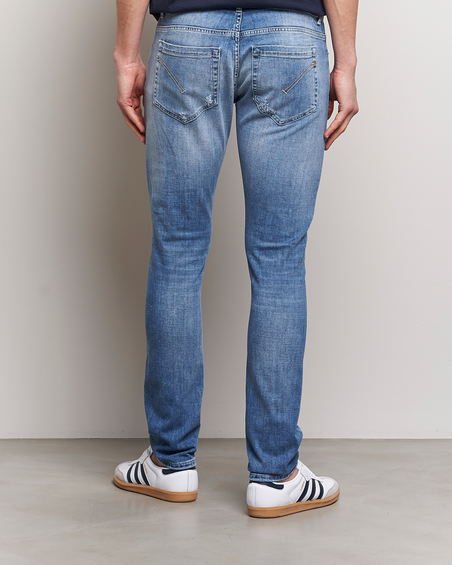Herren | Jeans | Dondup | George Distressed Jeans Light Blue