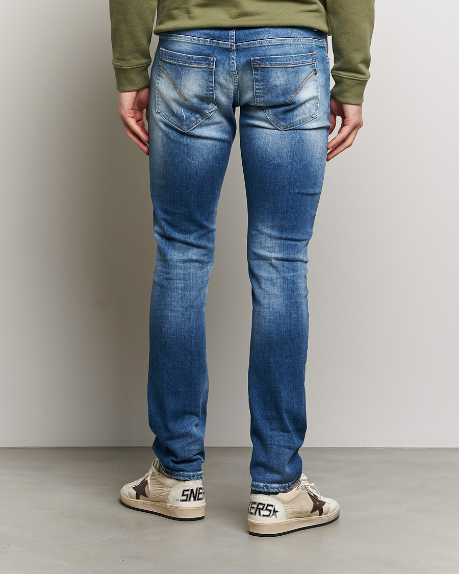 Herren | Jeans | Dondup | George Distressed Jeans Medium Blue