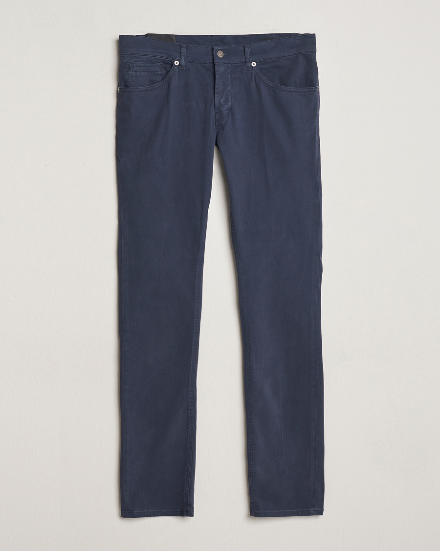 Herren | Hosen | Dondup | George Gabardine 5-Pocket Navy