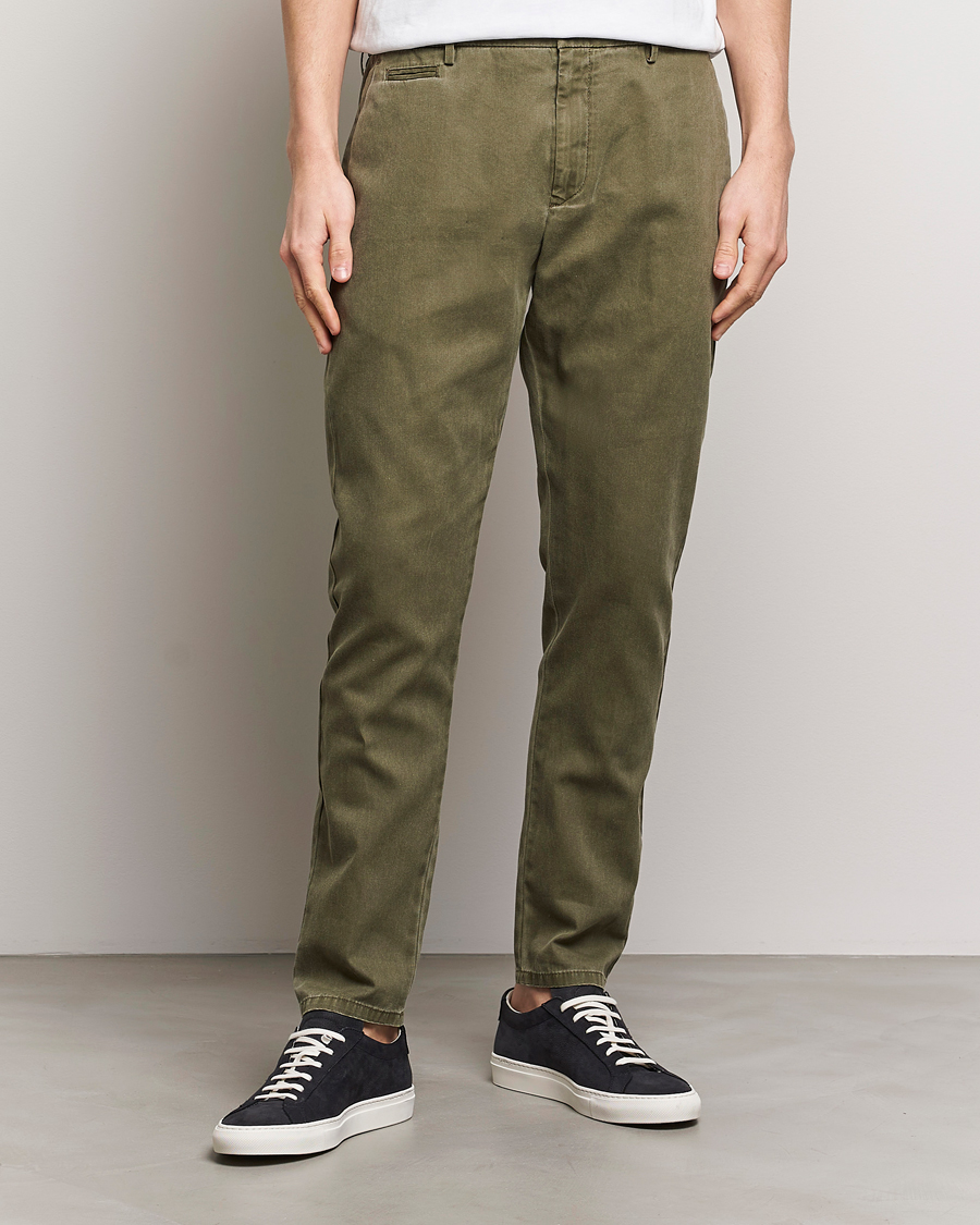 Herren |  | Dondup | Joe Cotton Chinos Olive Green