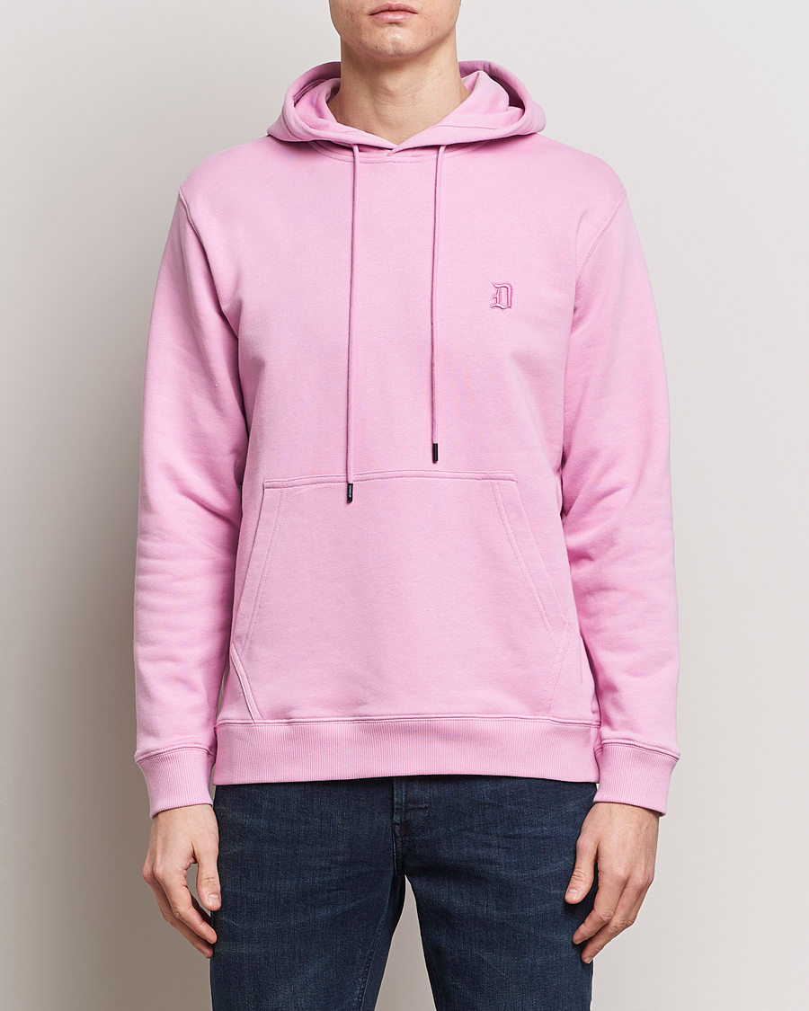 Herr |  | Dondup | Logo Hoodie Washed Pink