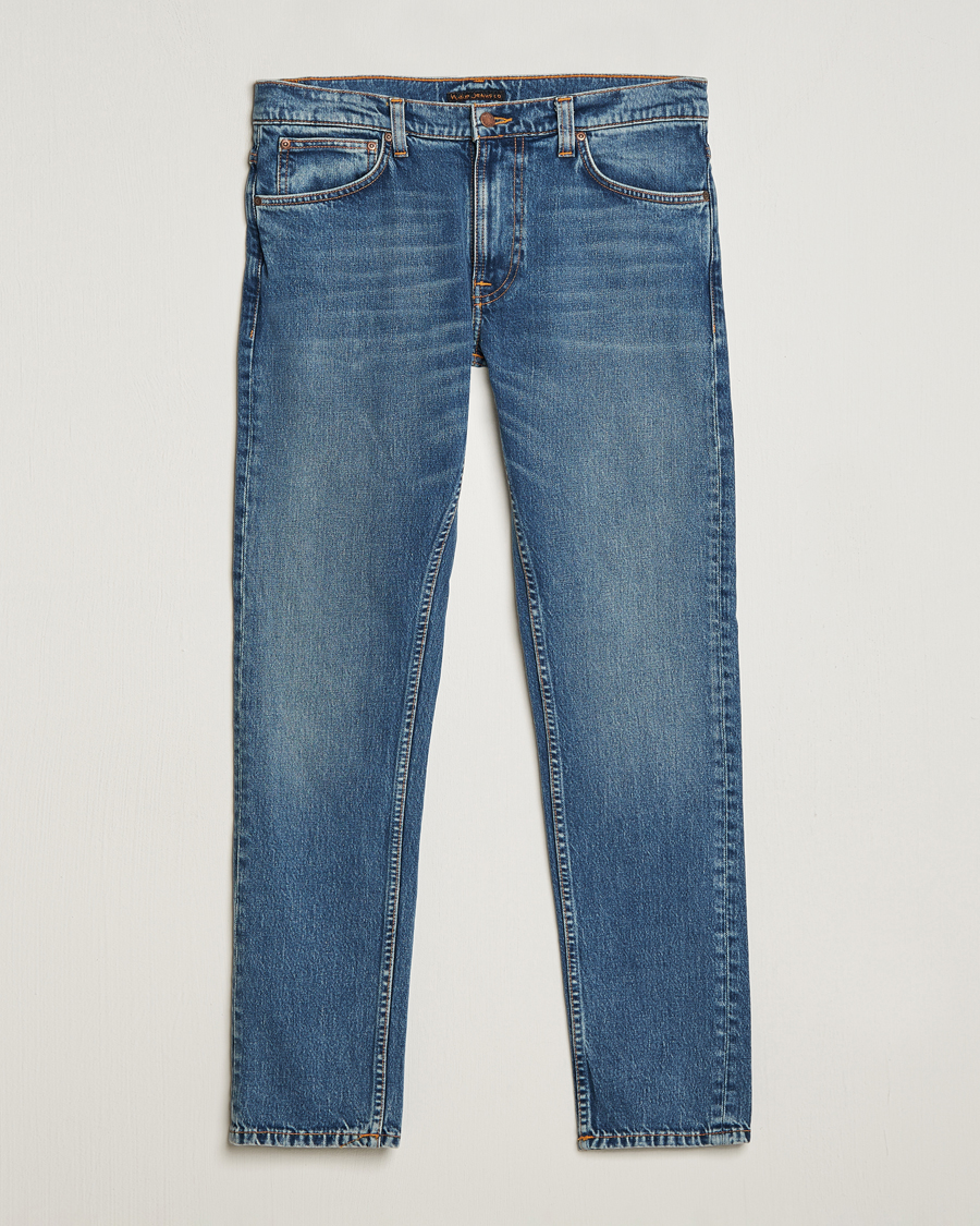Herren | Jeans | Nudie Jeans | Lean Dean Jeans Dark Waters