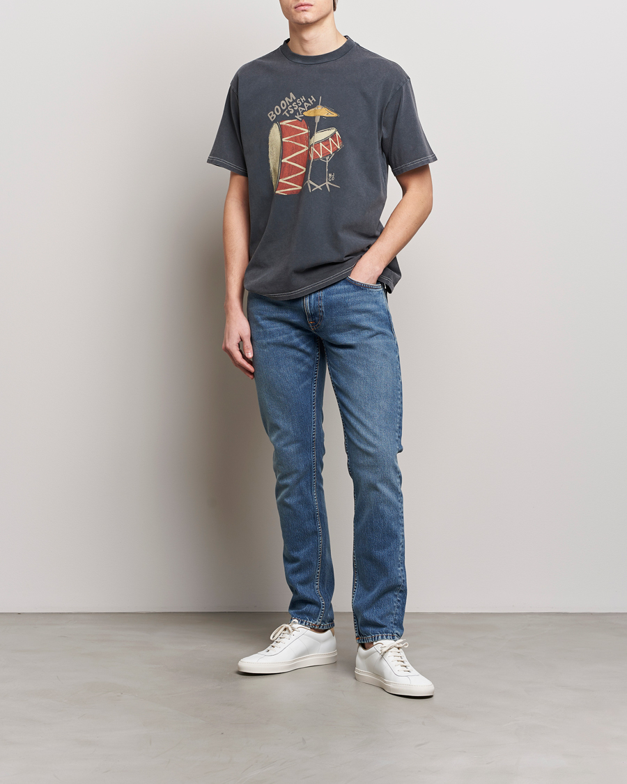 Herren | Jeans | Nudie Jeans | Lean Dean Jeans Dark Waters