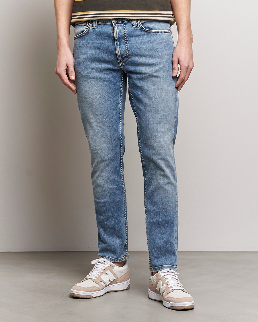 Herren | Kategorie | Nudie Jeans | Lean Dean Jeans Broken Blue