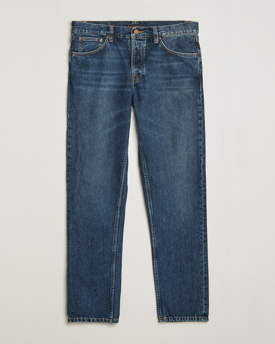 Herren | Jeans | Nudie Jeans | Steady Eddie II Jeans Blue Soil