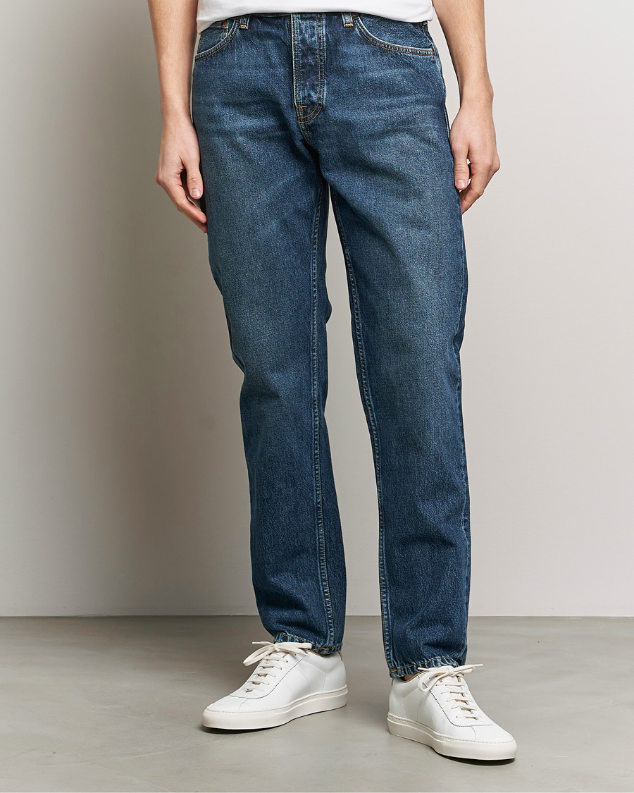 Herren | Jeans | Nudie Jeans | Steady Eddie II Jeans Blue Soil