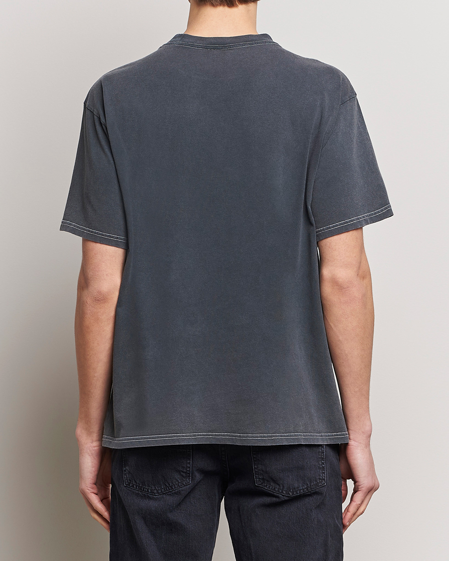 Herren | T-Shirts | Nudie Jeans | Koffe Printed Crew Neck T-Shirt Antracite